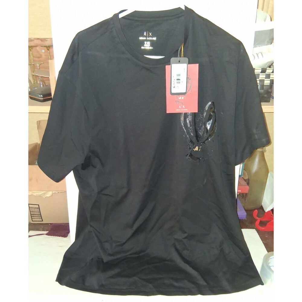Armani Exchange Year of the Rabbit T-shirt Black XXL